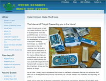 Tablet Screenshot of cyberconnect.co.za